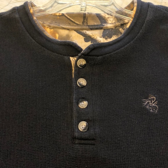 Whitetails Unlimited to XL long sleeve button up - Picture 3 of 5